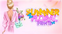 Summer Floral Prints Dress Up Game