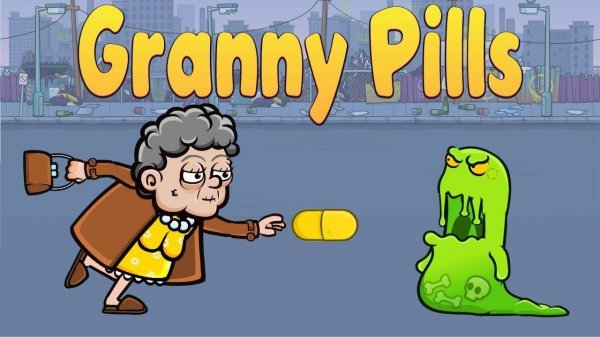 Granny Pills - Defend Cactuses Online Game