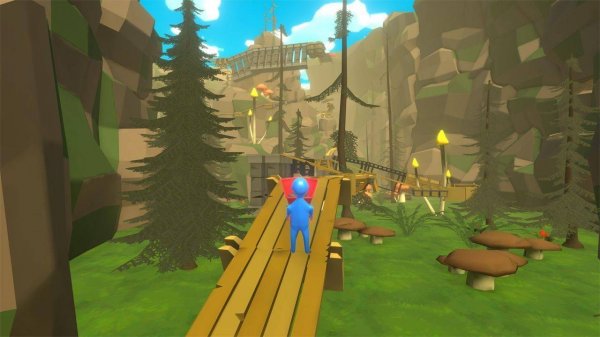 Realistic Wheelbarrow: Mountain Climb Challenge