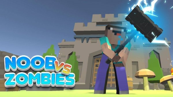 Noob vs Creepers: Block Defense Arcade
