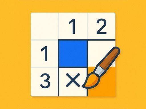 Color Nonogram Puzzle: Online Logic Game