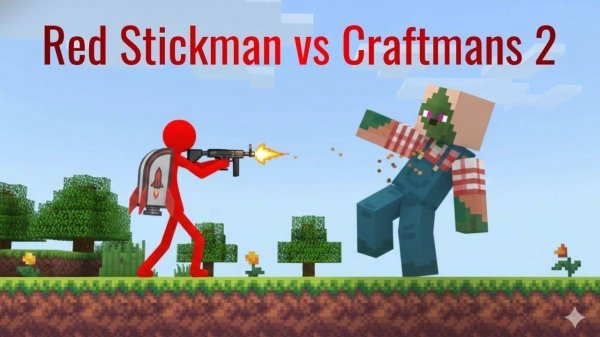 Red Stickman Journey: Platform Adventure