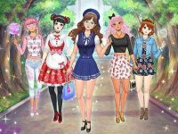 High School Anime Dress Up Game