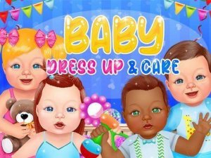 Toddler Dress Up & Care Game
