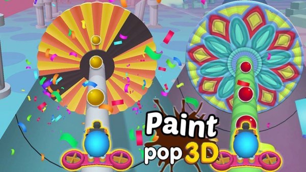 Color Splash 3D Paint Pop