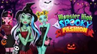 Monster High Spooky Fashion Dress Up Game