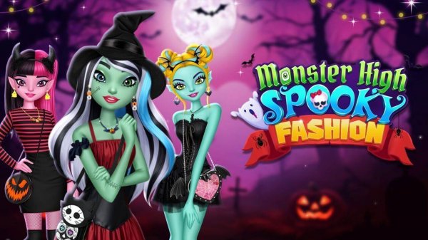 Monster High Spooky Fashion Dress Up Game
