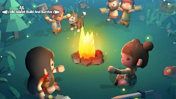 Idle Island Build And Survive: Survival Adventure Game