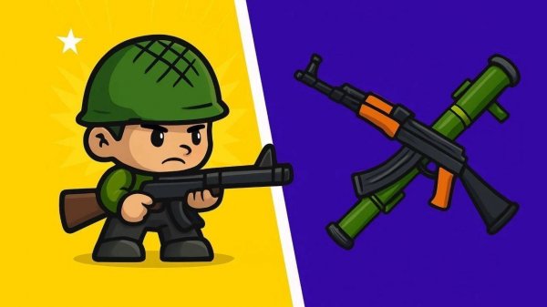 Battle Zone 2D: Top-Down Shooter