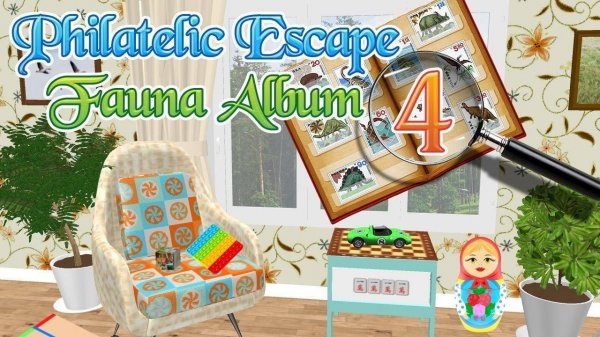 Philatelic Escape Fauna Album 4: Stamp Hunt Puzzle Game