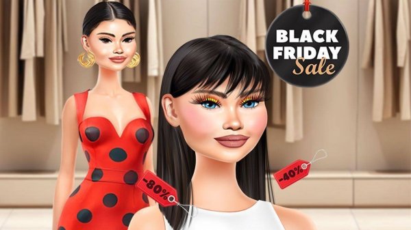 Shopaholic Black Friday - Fashion & Makeup Game