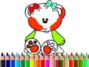 Bear Coloring Art Activity
