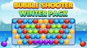 Bubble Shooter Winter Puzzle