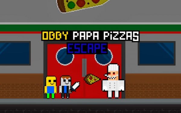 Obby Papa Pizzas Escape Online Game