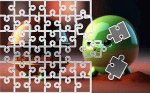Tile Slide Puzzle with Keroppi