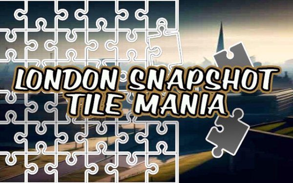 Famous London Views Tile Puzzle