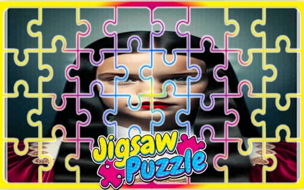 Addams Family Sliding Puzzle