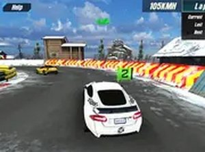 Vintage Ice Circuit Racer - Free Online Game