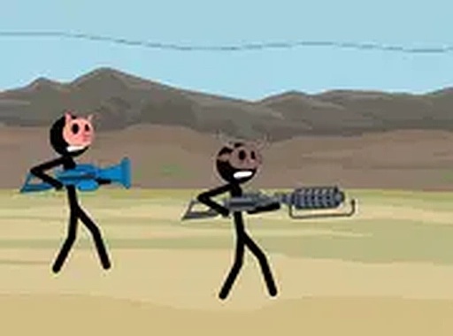 Line Figure Comedy Quest RPG