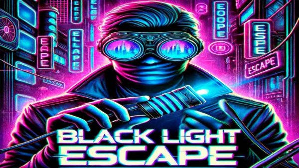 Black Light Escape Puzzle